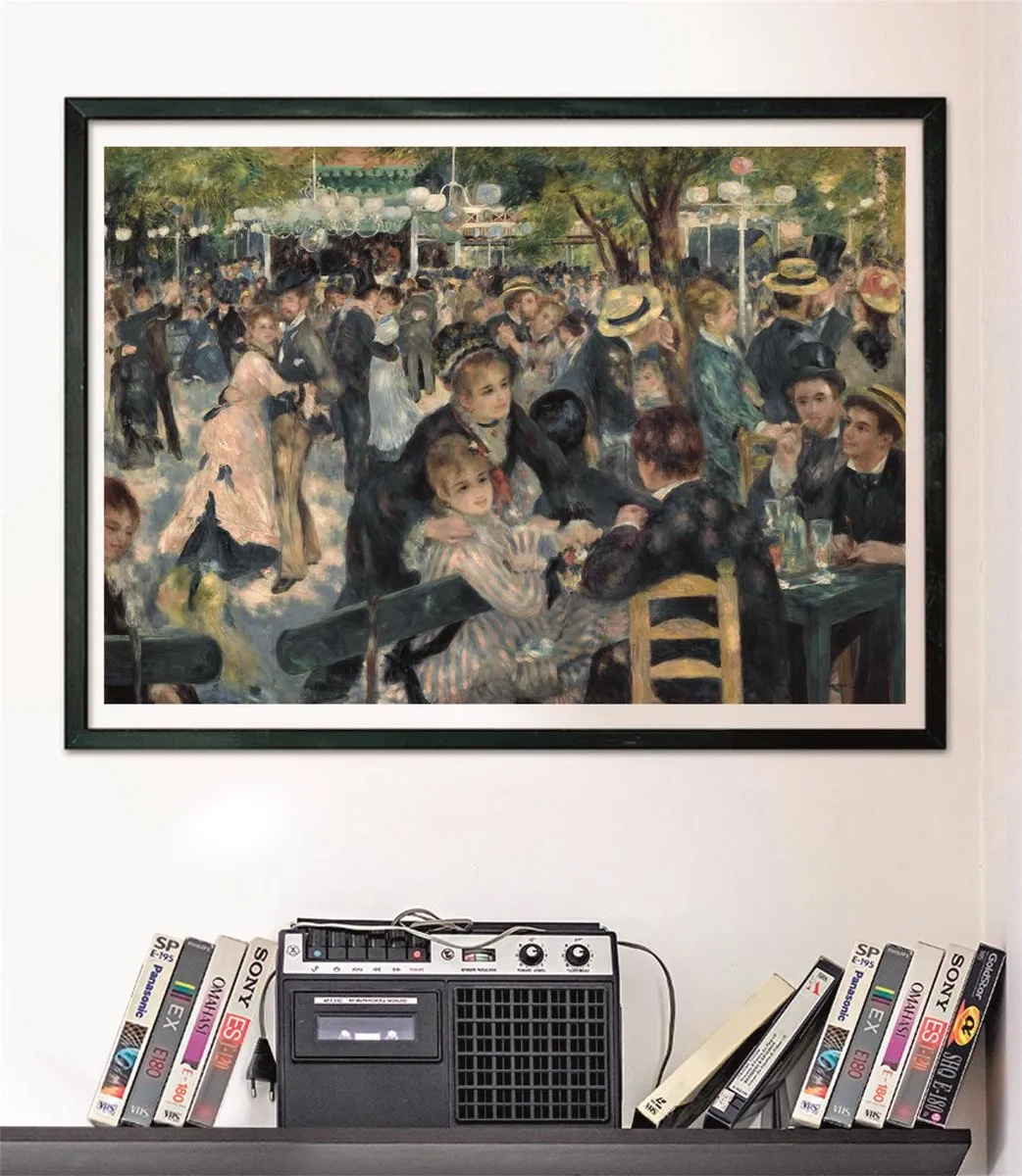 Clementoni Renoir Bal du Moulin de la Galette Puzzel 1000 Stuks - Multikleur