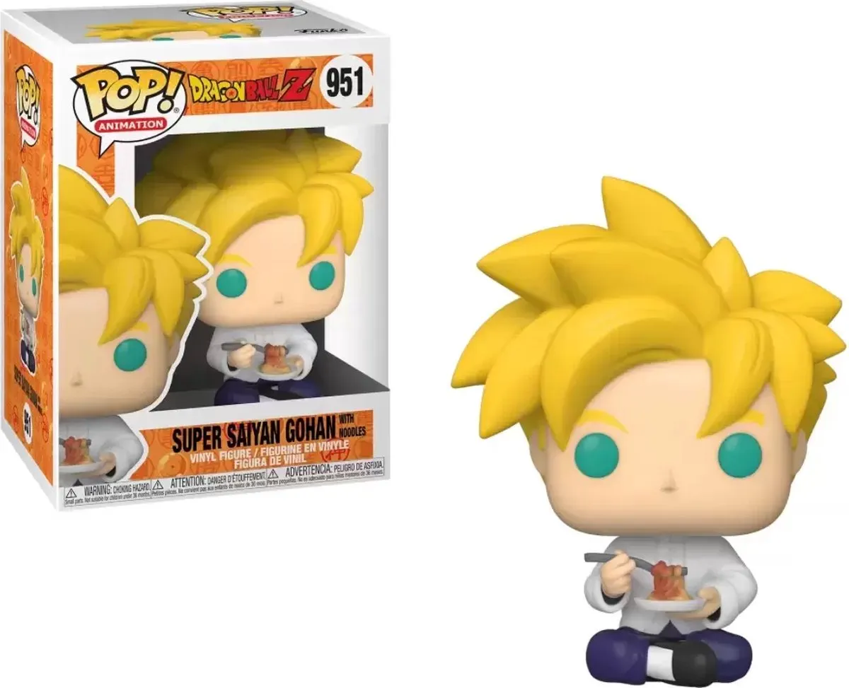 Funko Super Saiyan Gohan Vinyl Figure - Dragon Ball Z - 9cm - Multi