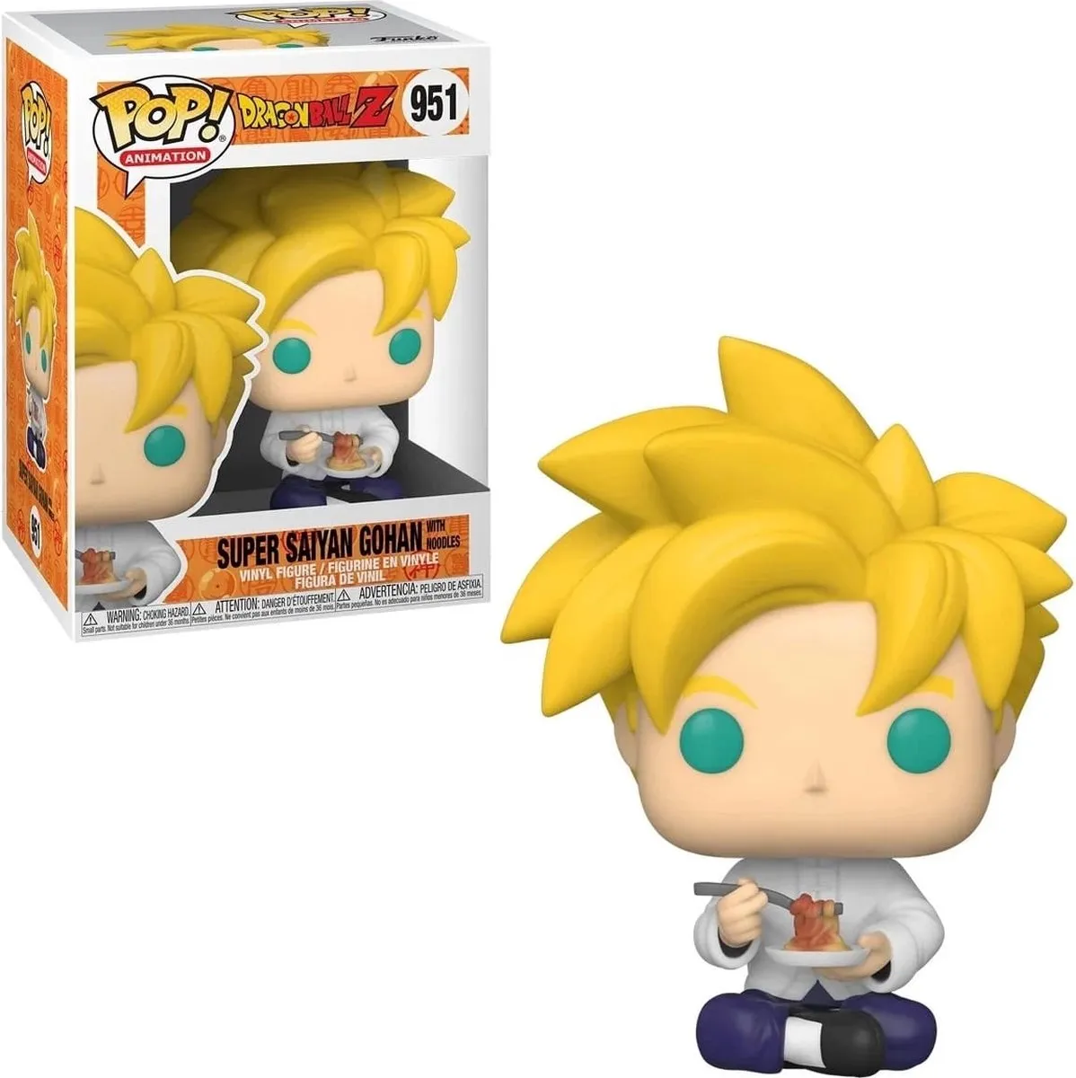Funko Super Saiyan Gohan Vinyl Figure - Dragon Ball Z - 9cm - Multi - afbeelding 6 van 6