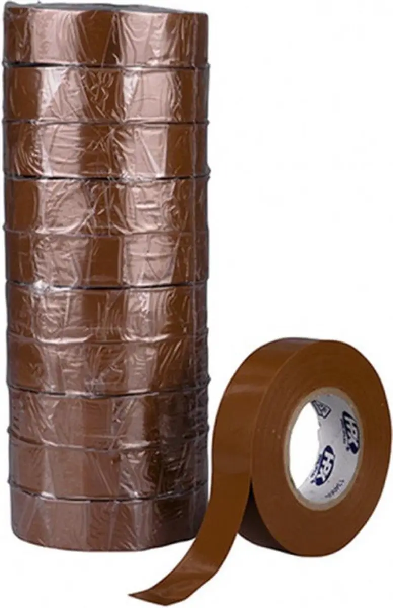 HPX PVC Isolatietape VDE 19mm x 20m - 10 Stuks