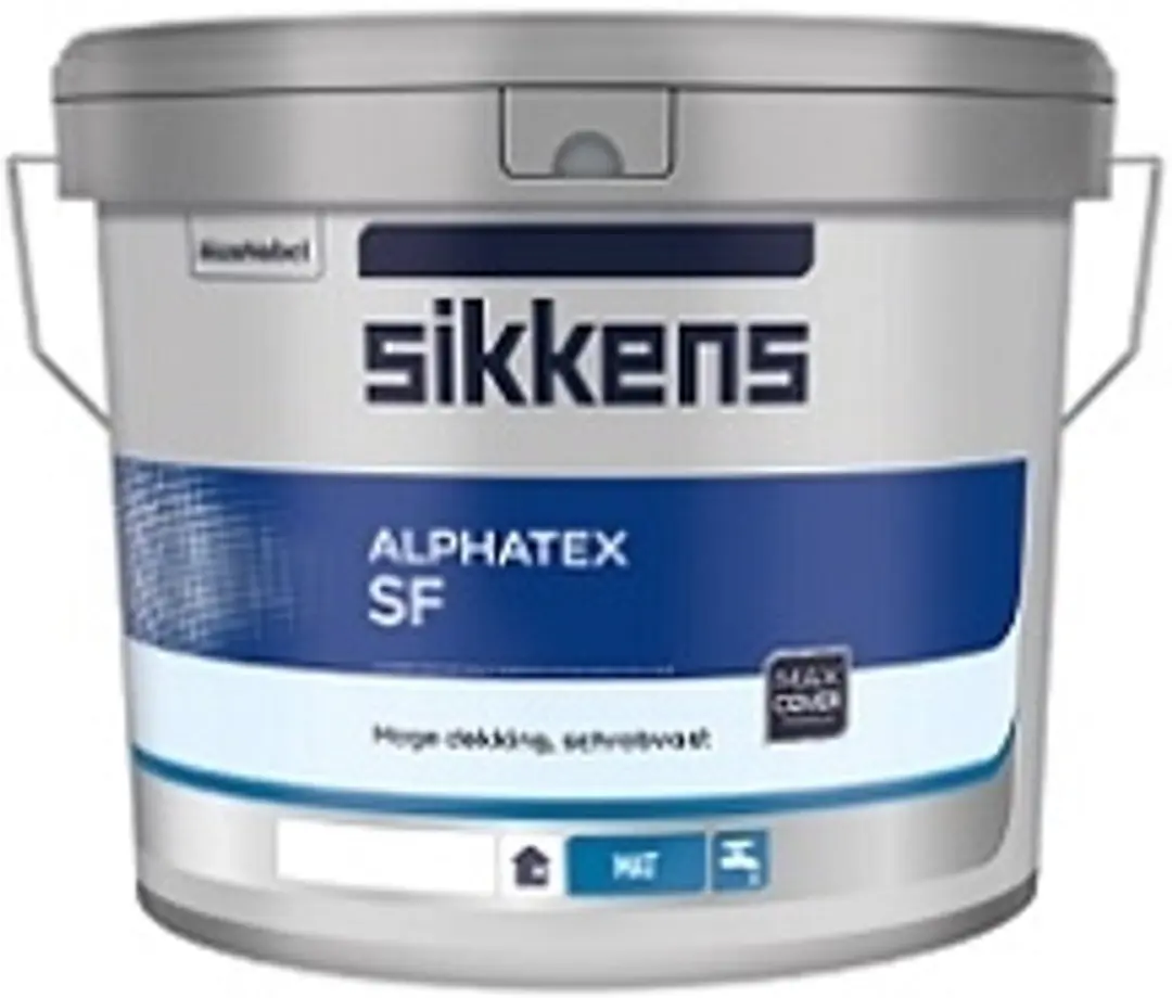 Sikkens Alphatex SF Mat RAL 9010 Houtverf 1L
