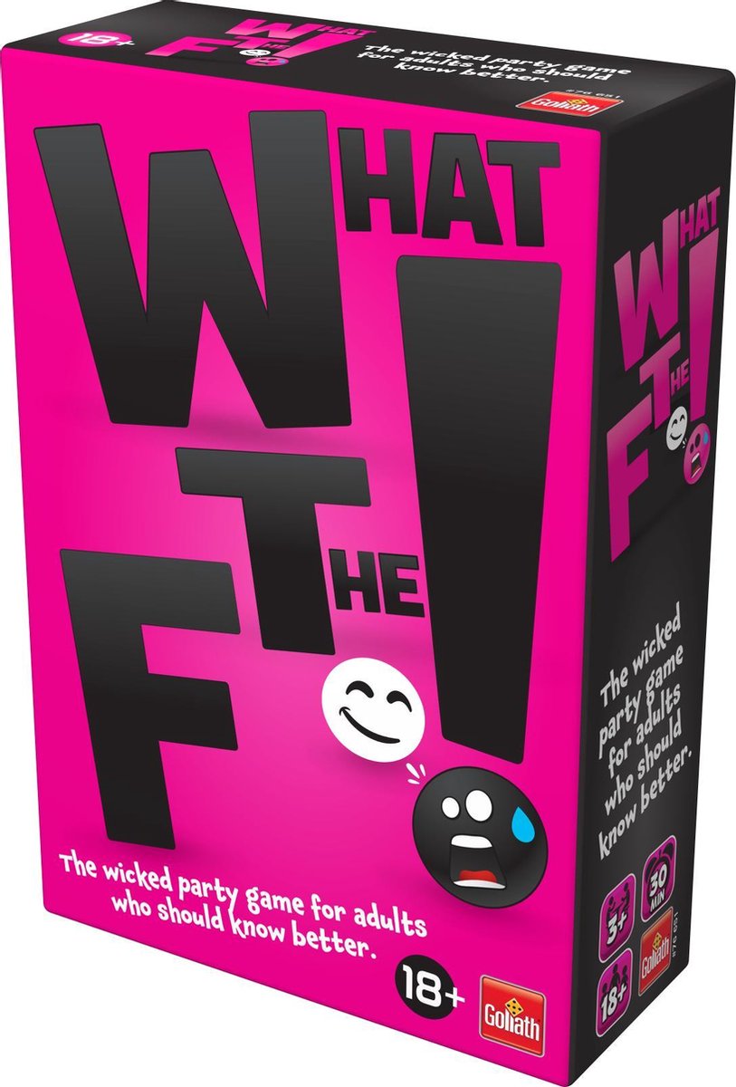 Goliath What the F?! - 18+ kaartspel - Goliath