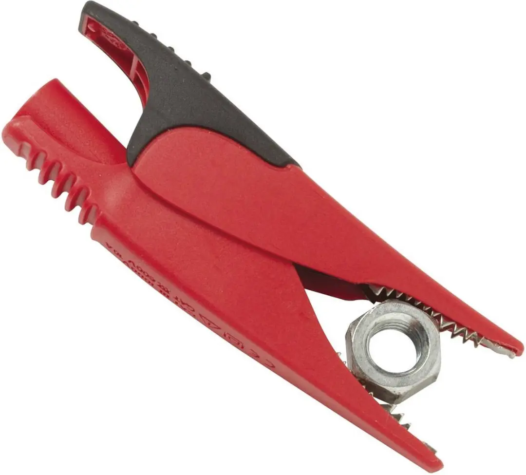Fluke AC285 Veiligheids-krokodilklemmen - 4mm - CAT IV 600V/III 1000V - Rood/Zwart