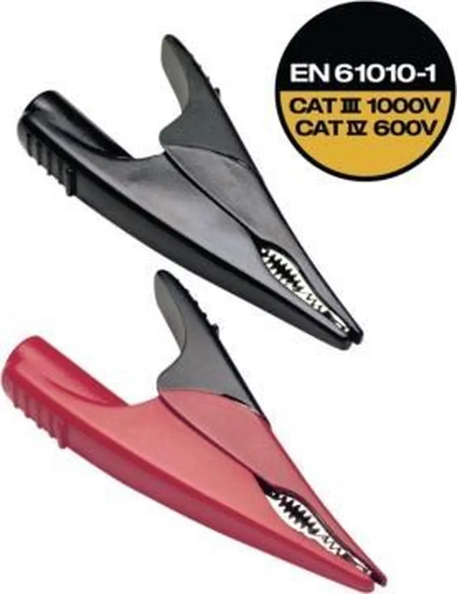 Fluke AC285 Veiligheids-krokodilklemmen