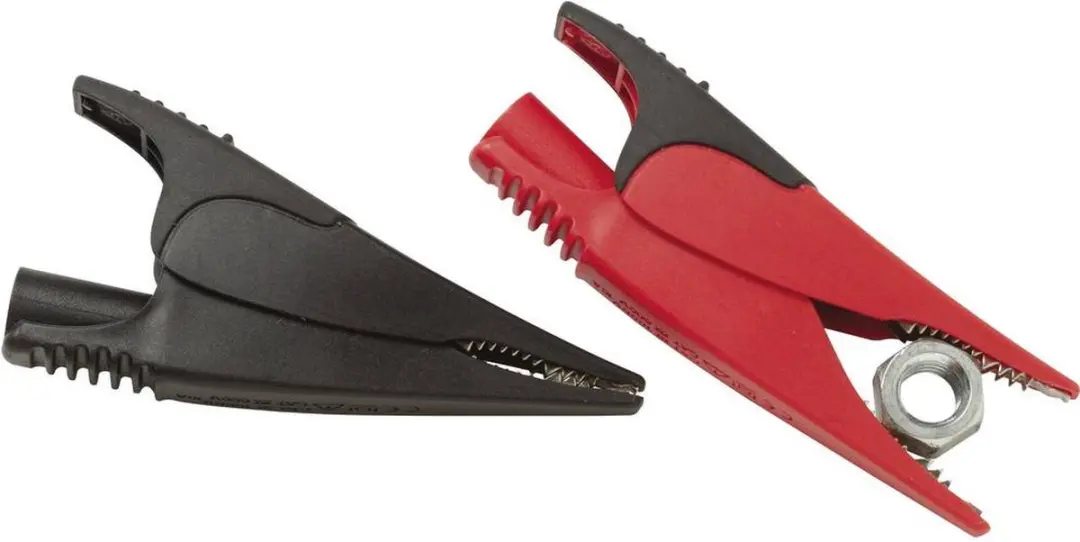 Fluke AC285 Veiligheids-krokodilklemmen - 4mm - CAT IV 600V/III 1000V - Rood/Zwart
