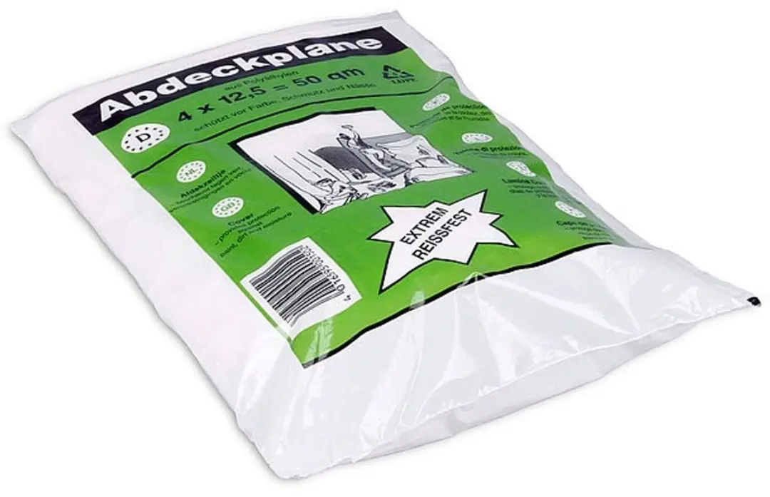 Kip 350 Afdekzeil HDPE 4x12,5m - Meerkleurig
