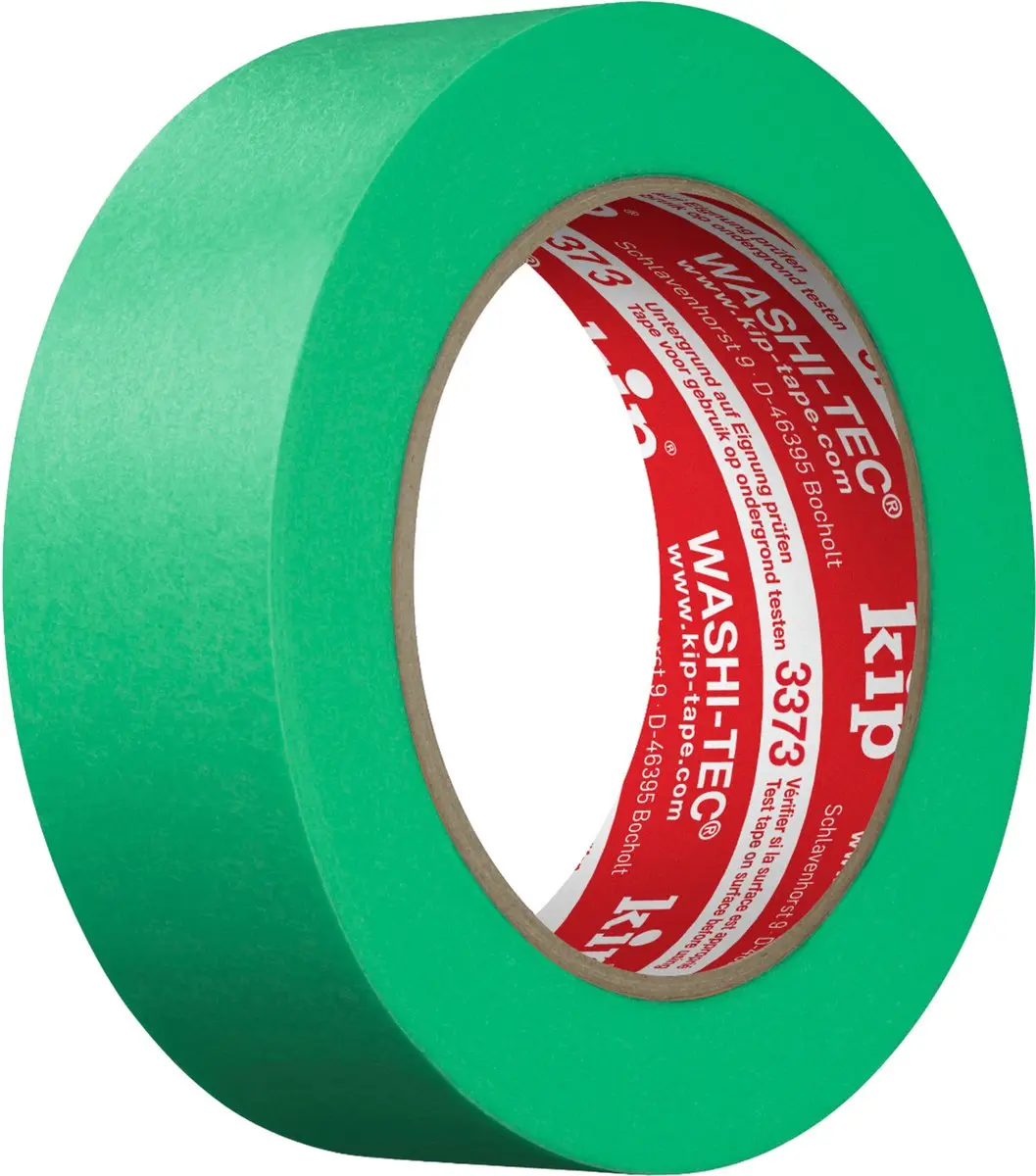 Kip 3373 Washi Tape Extra Sterk Groen 36mm