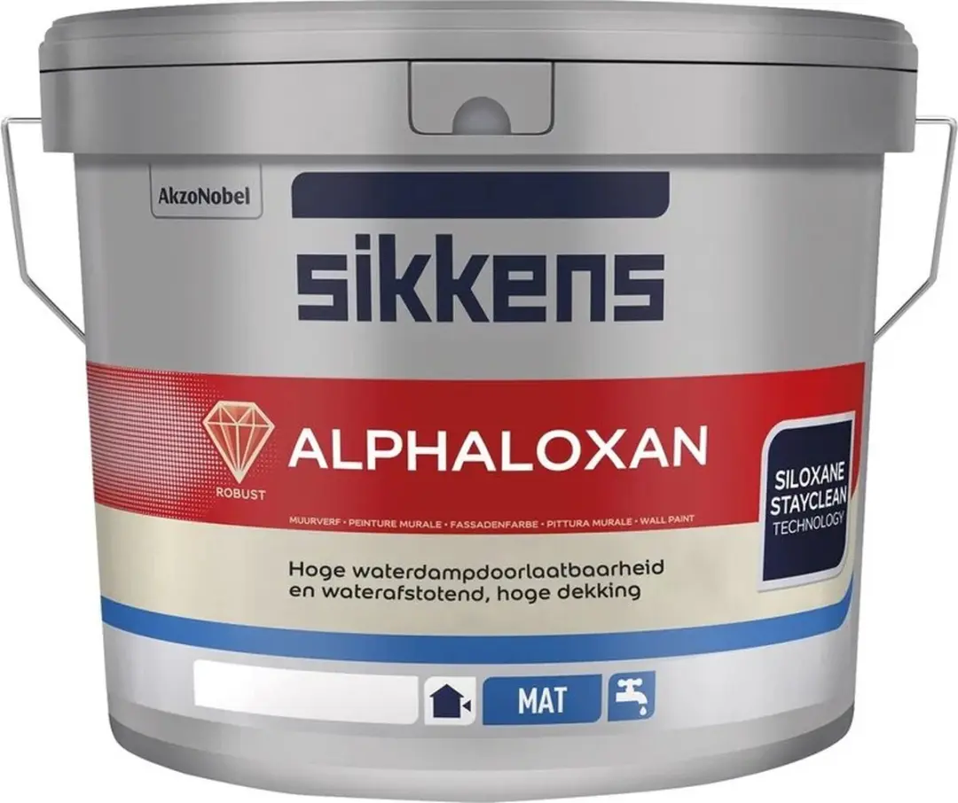 Sikkens Alphaloxan Afwerkingslaag 12,5L