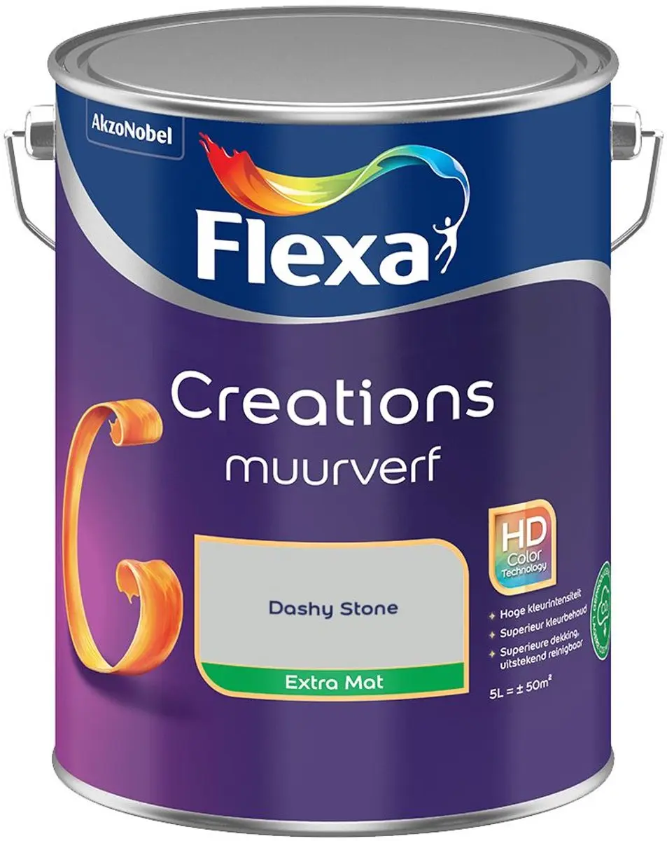 Flexa Creations Muurverf Extra Mat Dashy Stone 5L