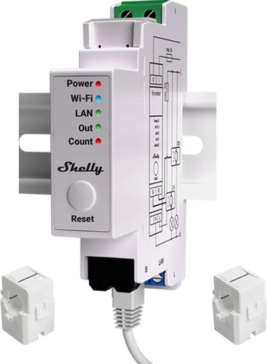 Shelly 20212 Uitbreidingsmodule - Wit
