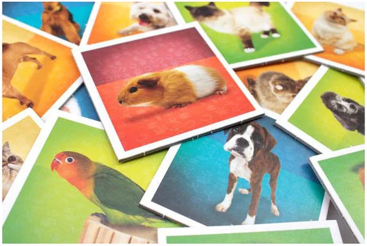 Tactic Memory - Kaartspel - Memo - Huisdieren