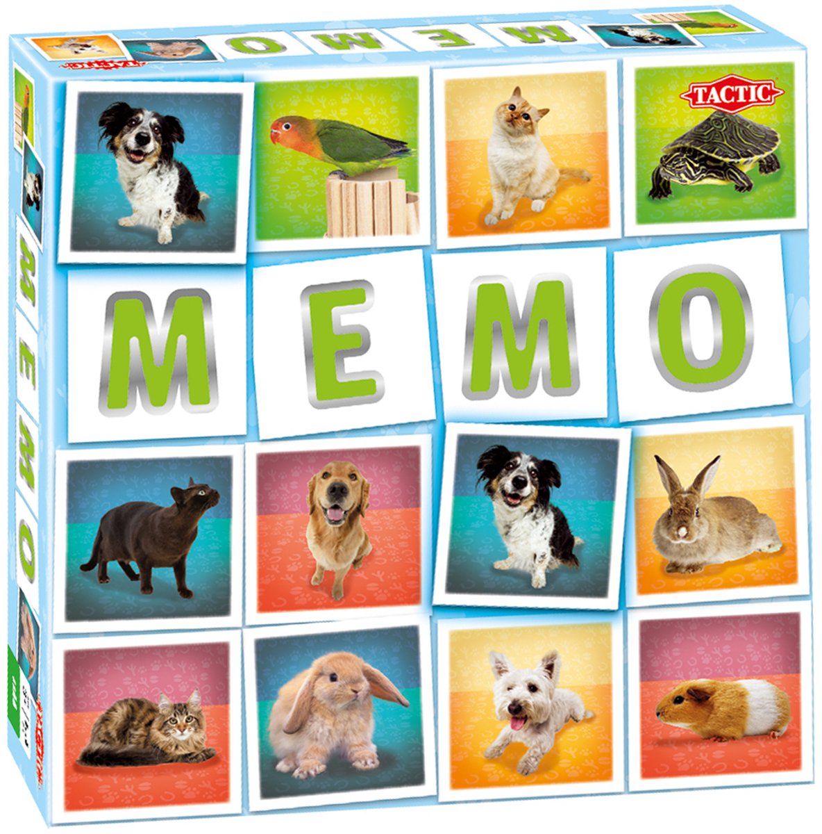 Tactic Memory - Kaartspel - Memo - Huisdieren