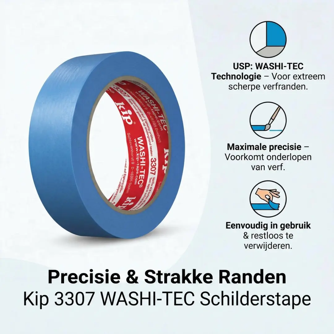 Kip FineLine Tape 24mm - Blauw