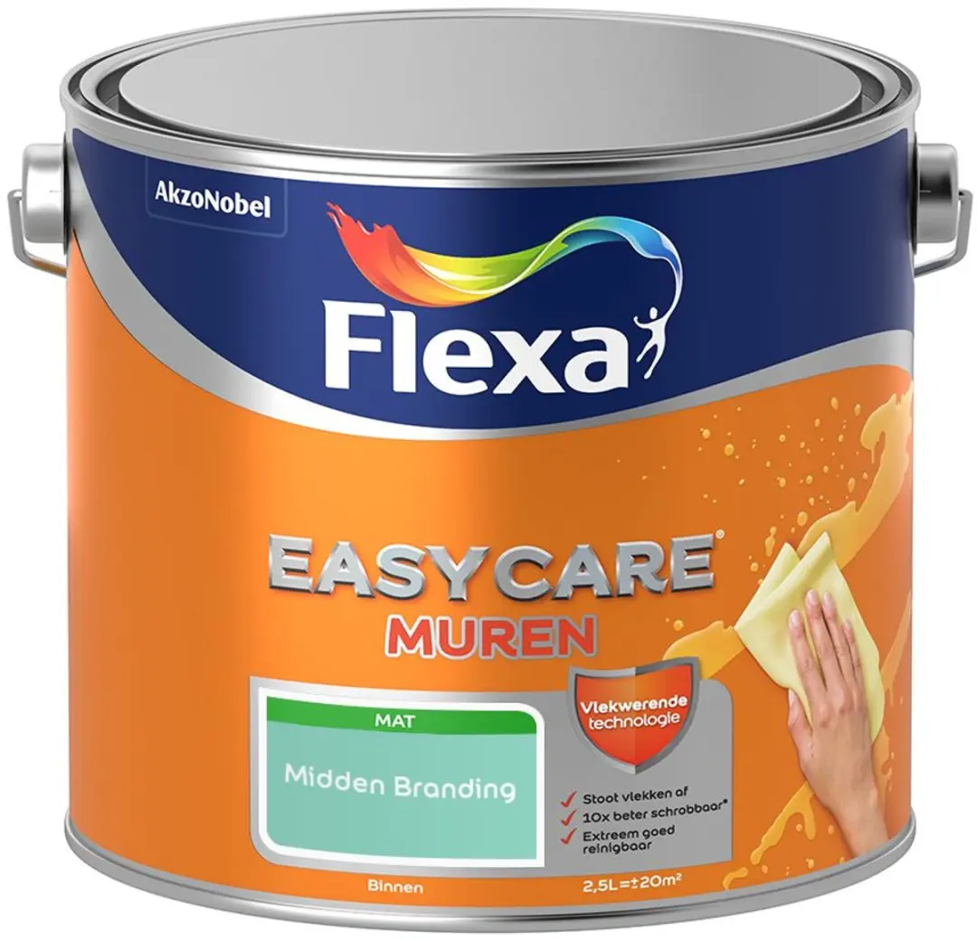 Flexa Easycare Muren Midden Branding Mengverf 2,5L