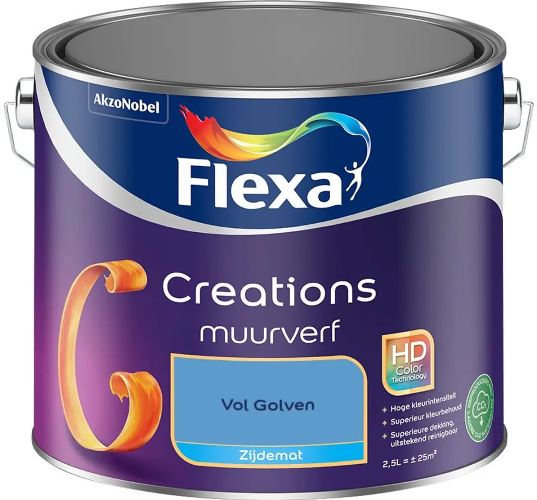 Flexa Creations Muurverf Zijdemat Vol Golven 2,5L
