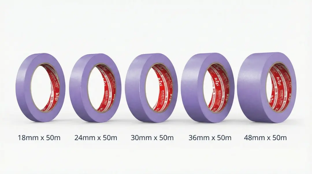 Kip 309 Washi Tape Lila 18mm