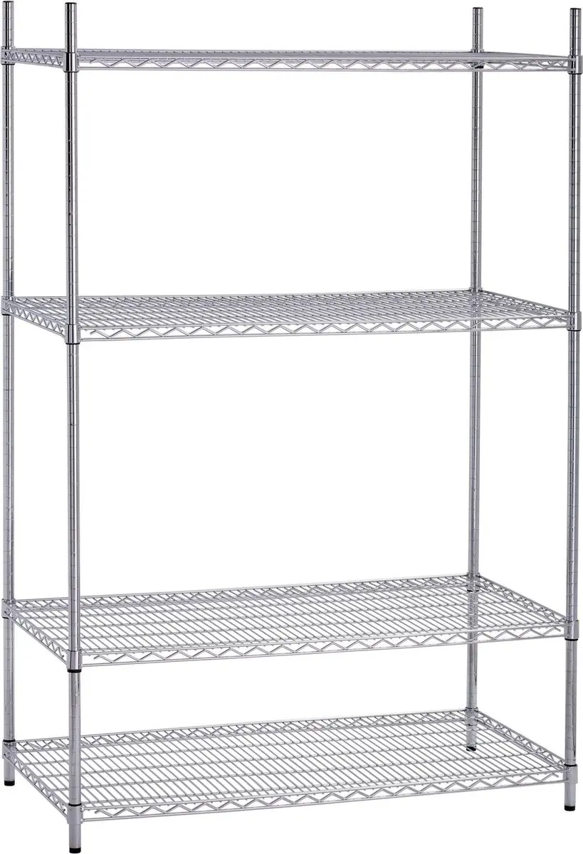 Bartscher Magazijn Opbergrek 601192 - 125 kg/chroom - afbeelding 2 van 6