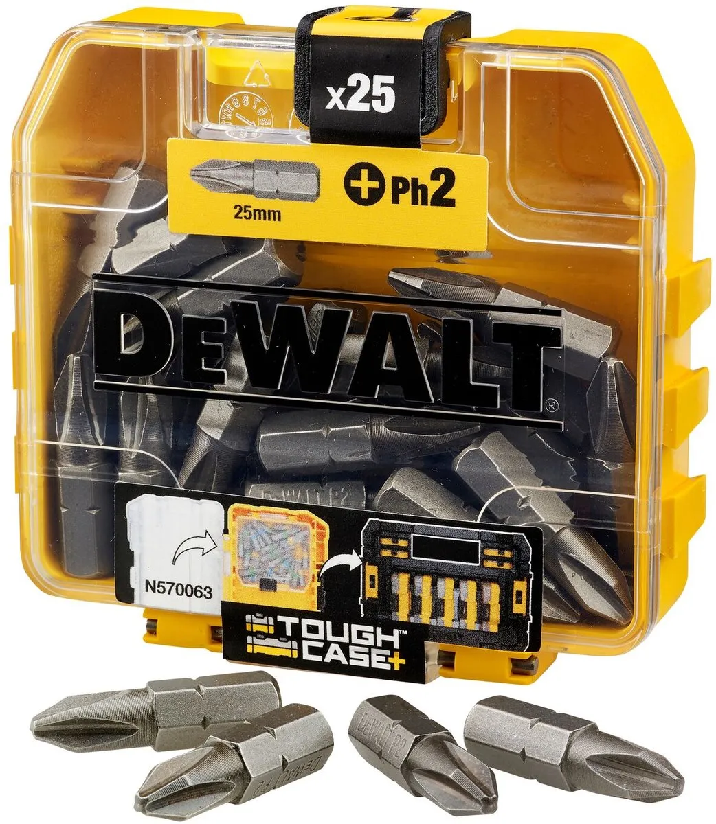 DeWalt DT71522 PH2 Schroefbits 25 Stuks