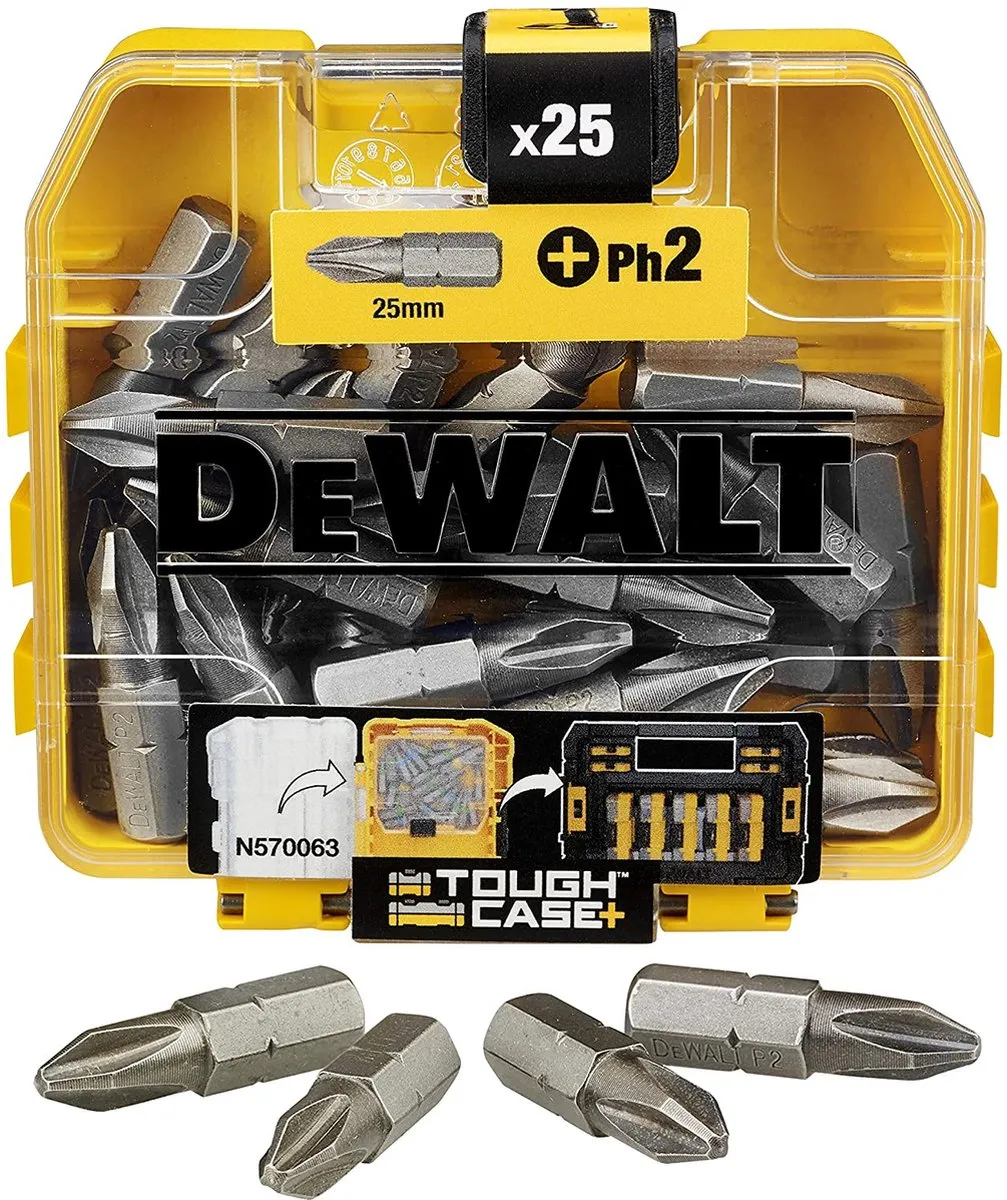 DeWalt DT71522 PH2 Schroefbits 25 Stuks