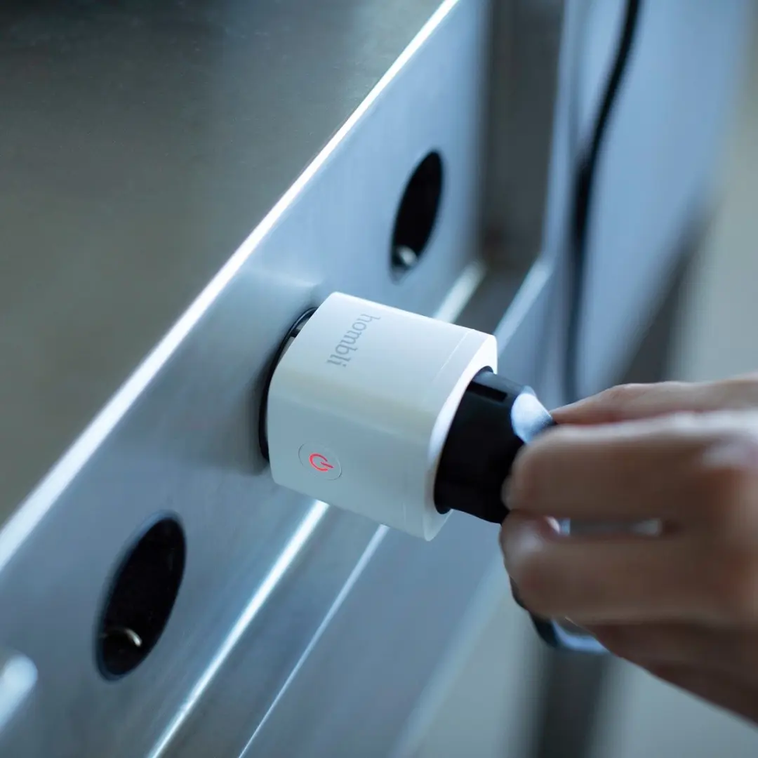 Hombli Slimme Stekker - Wifi Stopcontact 3 Stuks - Zwart