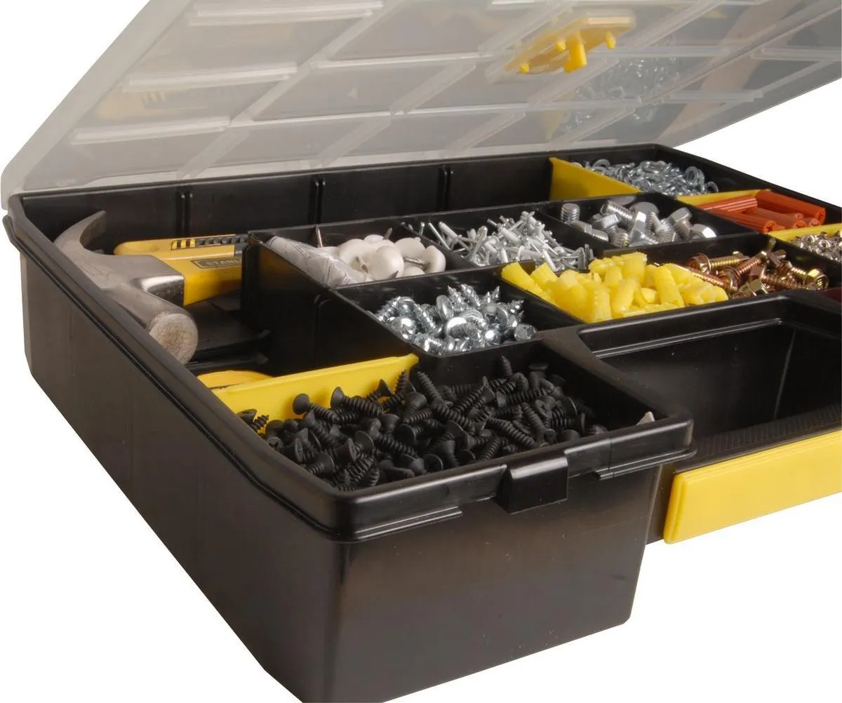 Stanley SortMaster Organizer 1-94-745 - 7 Stuks - Zwart/Geel - afbeelding 6 van 6