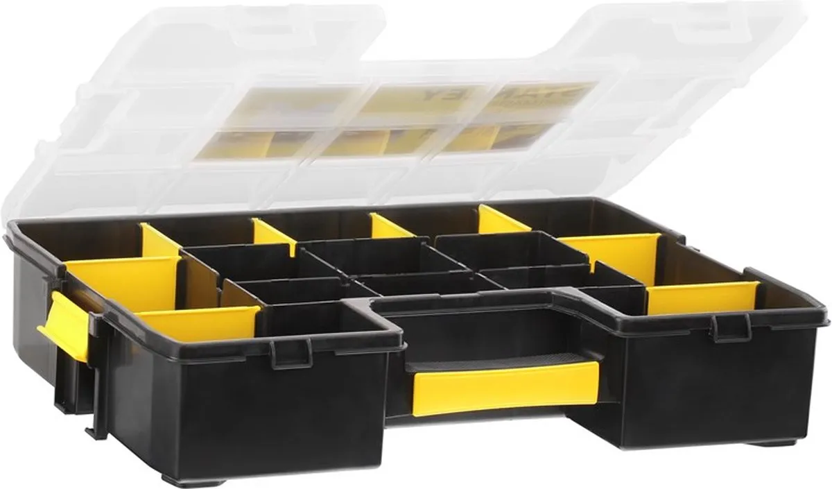 Stanley SortMaster Organizer 1-94-745 - 7 Stuks - Zwart/Geel