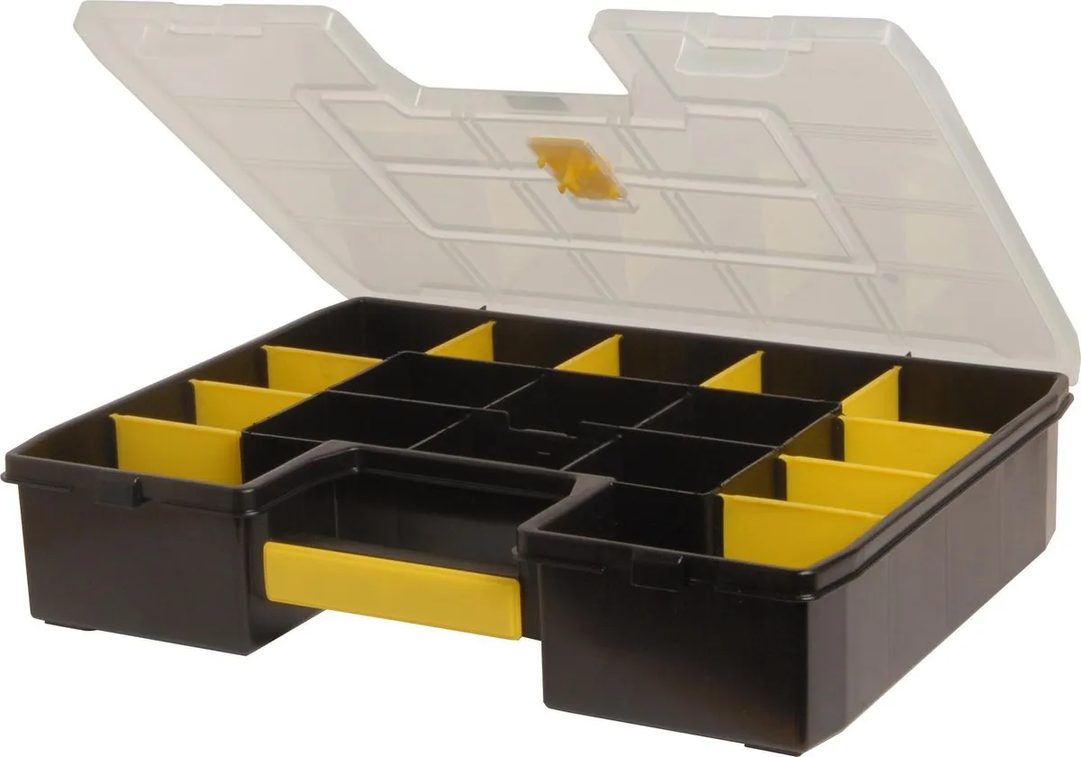 Stanley SortMaster Organizer 1-94-745 - 7 Stuks - Zwart/Geel