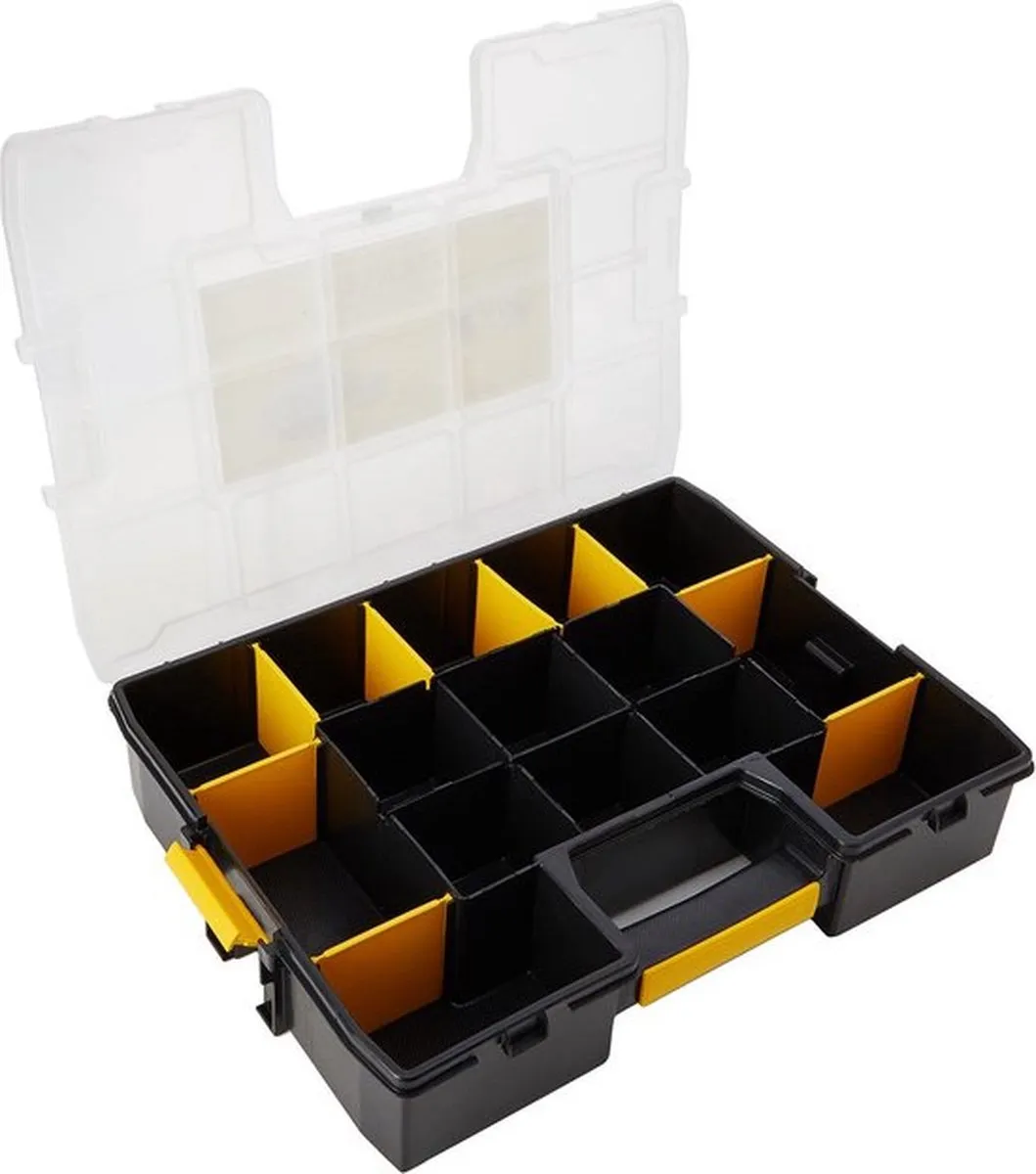Stanley SortMaster Organizer 1-94-745 - 7 Stuks - Zwart/Geel