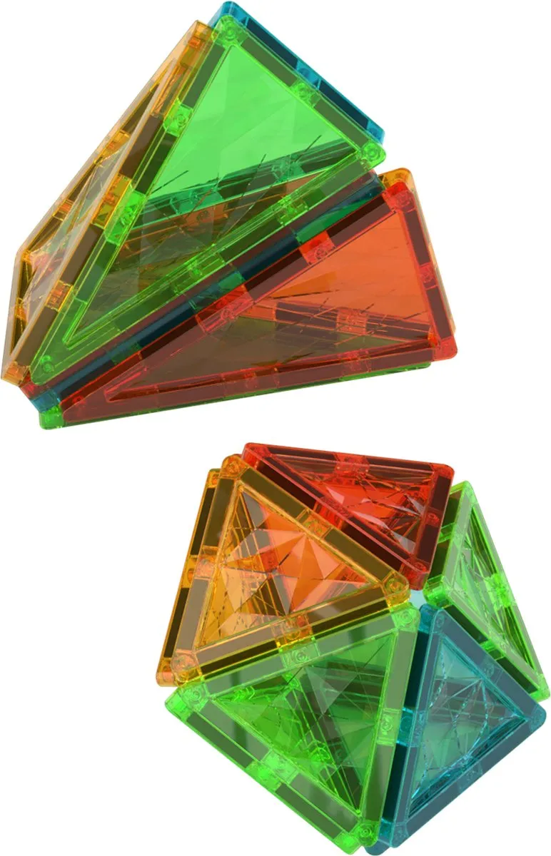 Geomag MagiCube Magnetische Tegels - 44-delig - Multicolor