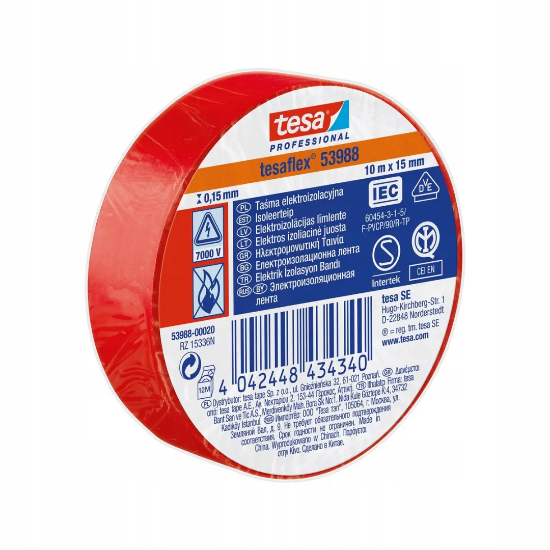 Tesa Tesaflex 53988 Elektrische Isolatietape