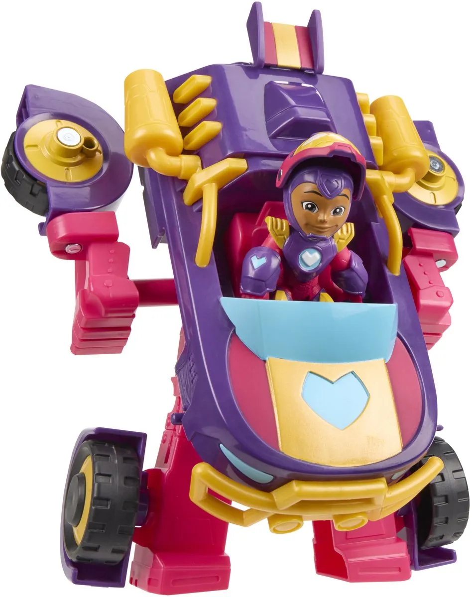 Hasbro Marvel Ironheart 2-in-1 Mech-Pak & Voertuig - Multi