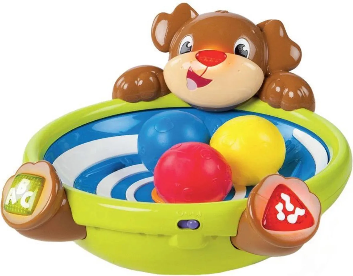 Bright Starts Spin & Giggle Puppy - Multi - 2 Stuks