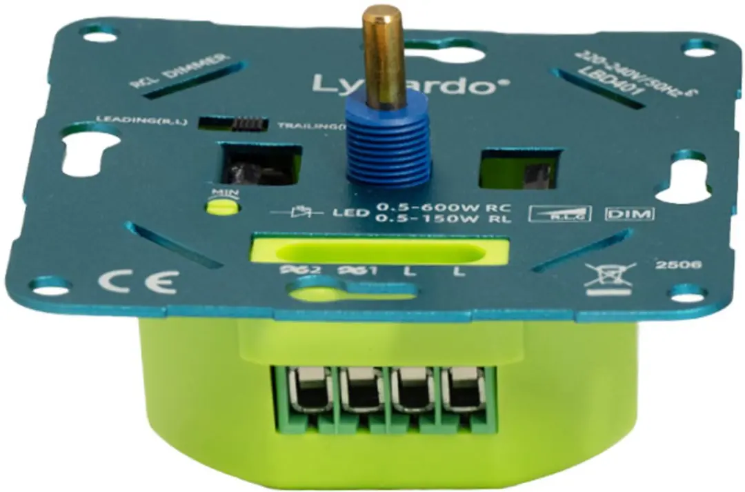 Lybardo Pro LED Dimmer Inbouw 0-600W - Blauw
