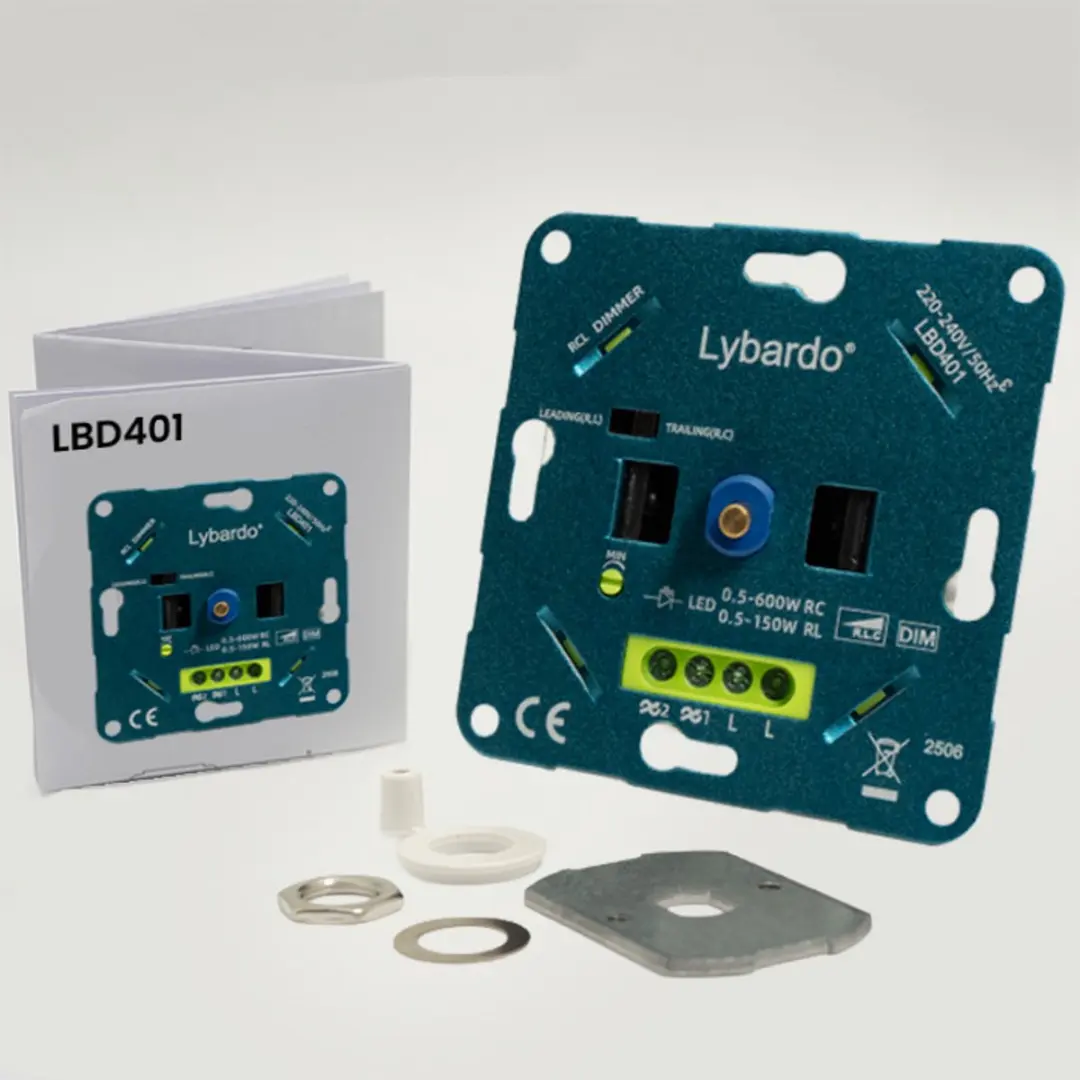 Lybardo Pro LED Dimmer Inbouw 0-600W - Blauw