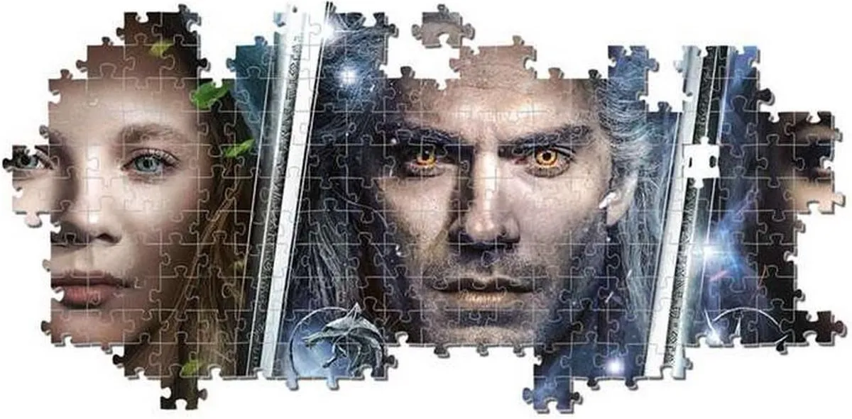 Clementoni The Witcher Legpuzzel 1000-delig - 21x40cm - Multicolor
