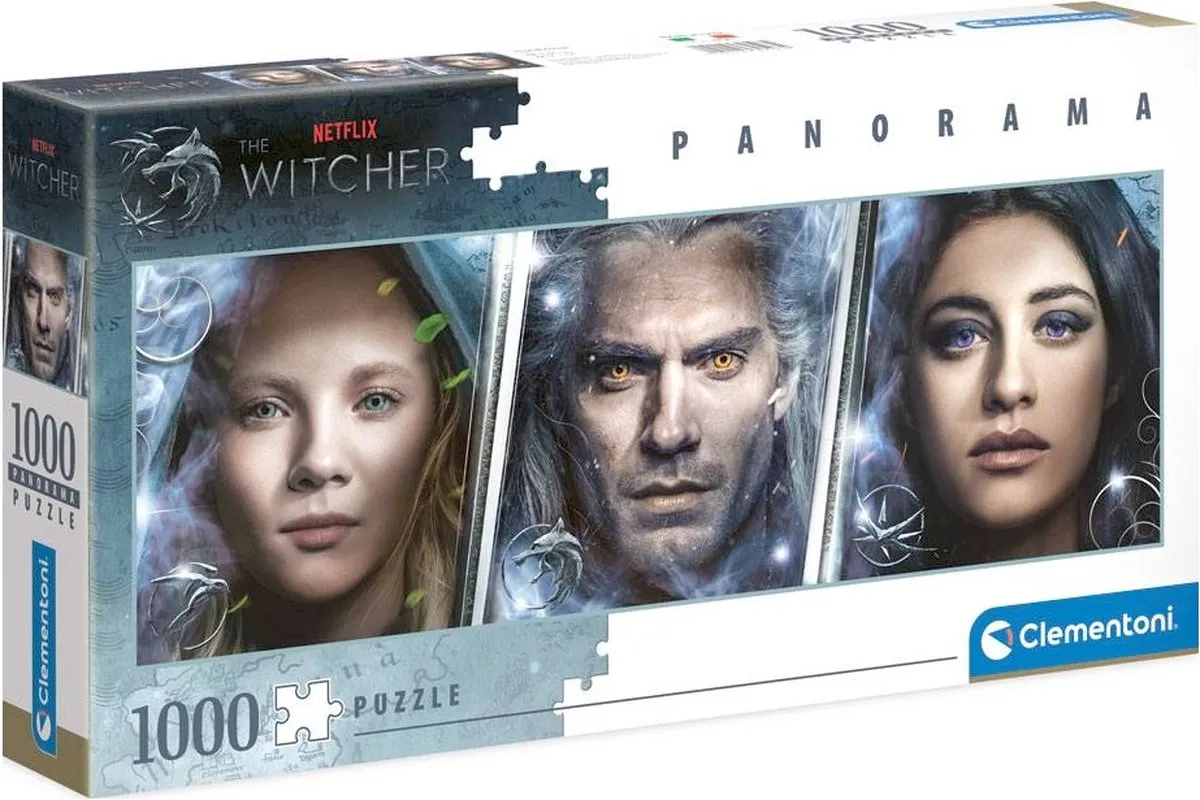 Clementoni The Witcher Legpuzzel 1000-delig - 21x40cm - Multicolor