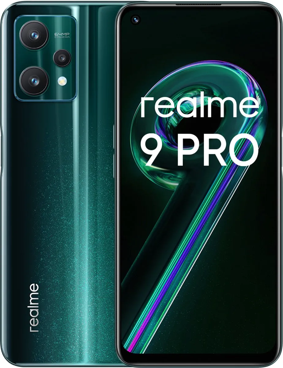 Smartphone Realme 9 Pro Snapdragon 695 Green 6,6" Black 128 GB 8 GB RAM
