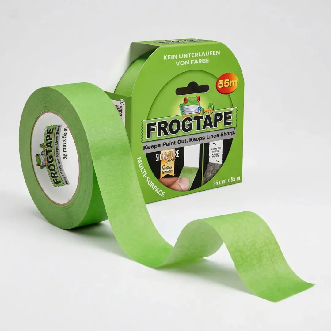 Kip FrogTape Multi-Surface Afplaktape 36mm x 55m - Groente