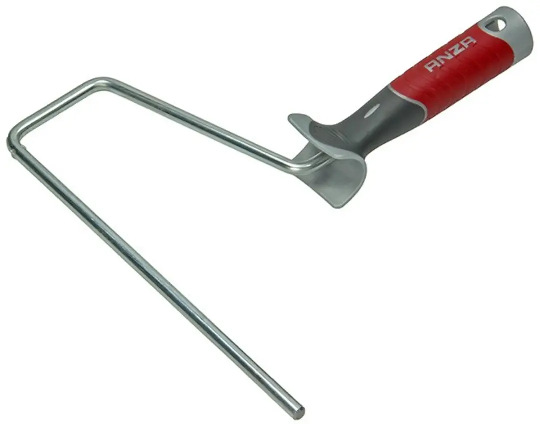 Anza Verfbeugel 25cm - Grijs/Rood