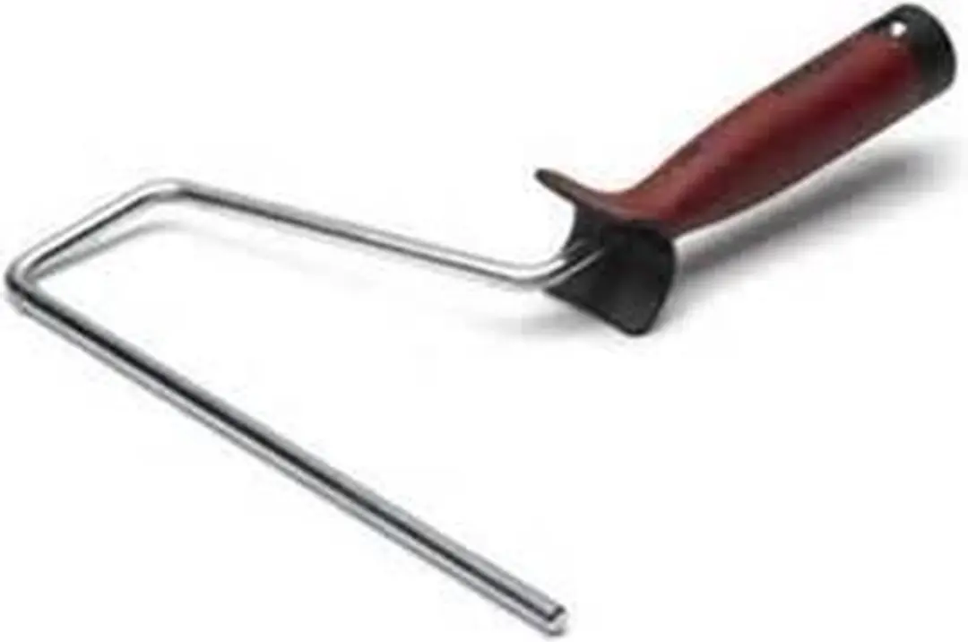 Anza Verfbeugel 25cm - Grijs/Rood