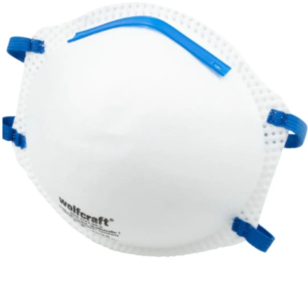 Wolfcraft FFP2 Stofmasker 15 Stuks - Wit