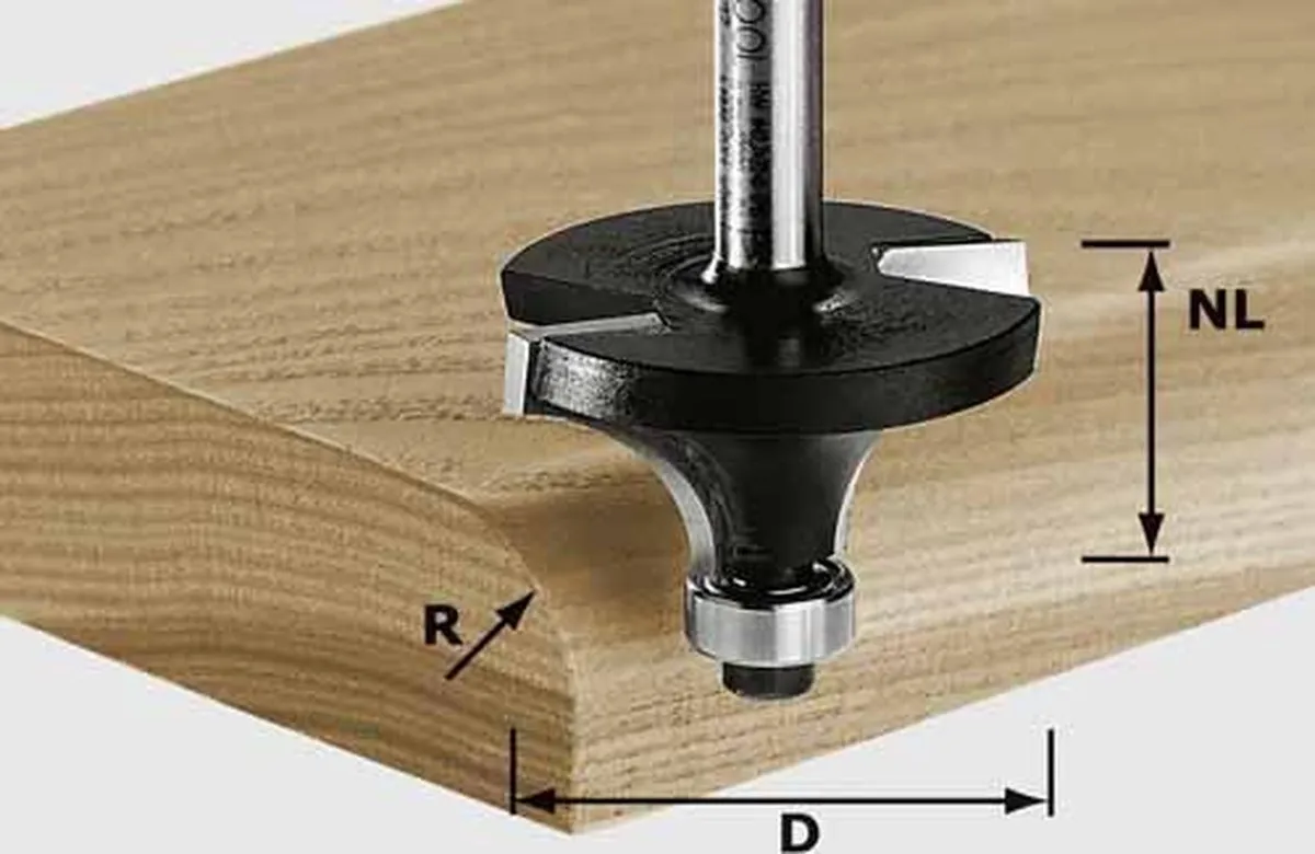 Festool HW S12 Afrondfrees D63/32/R25