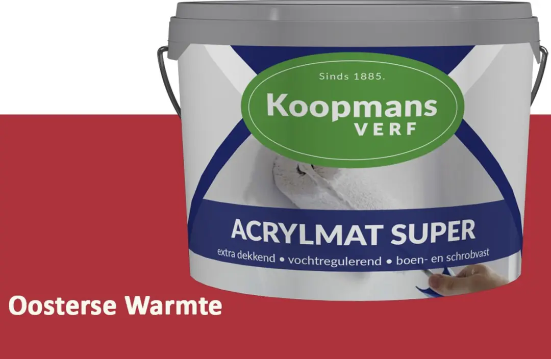Koopmans Acrylmat Super Matte Muurverf 2,5L