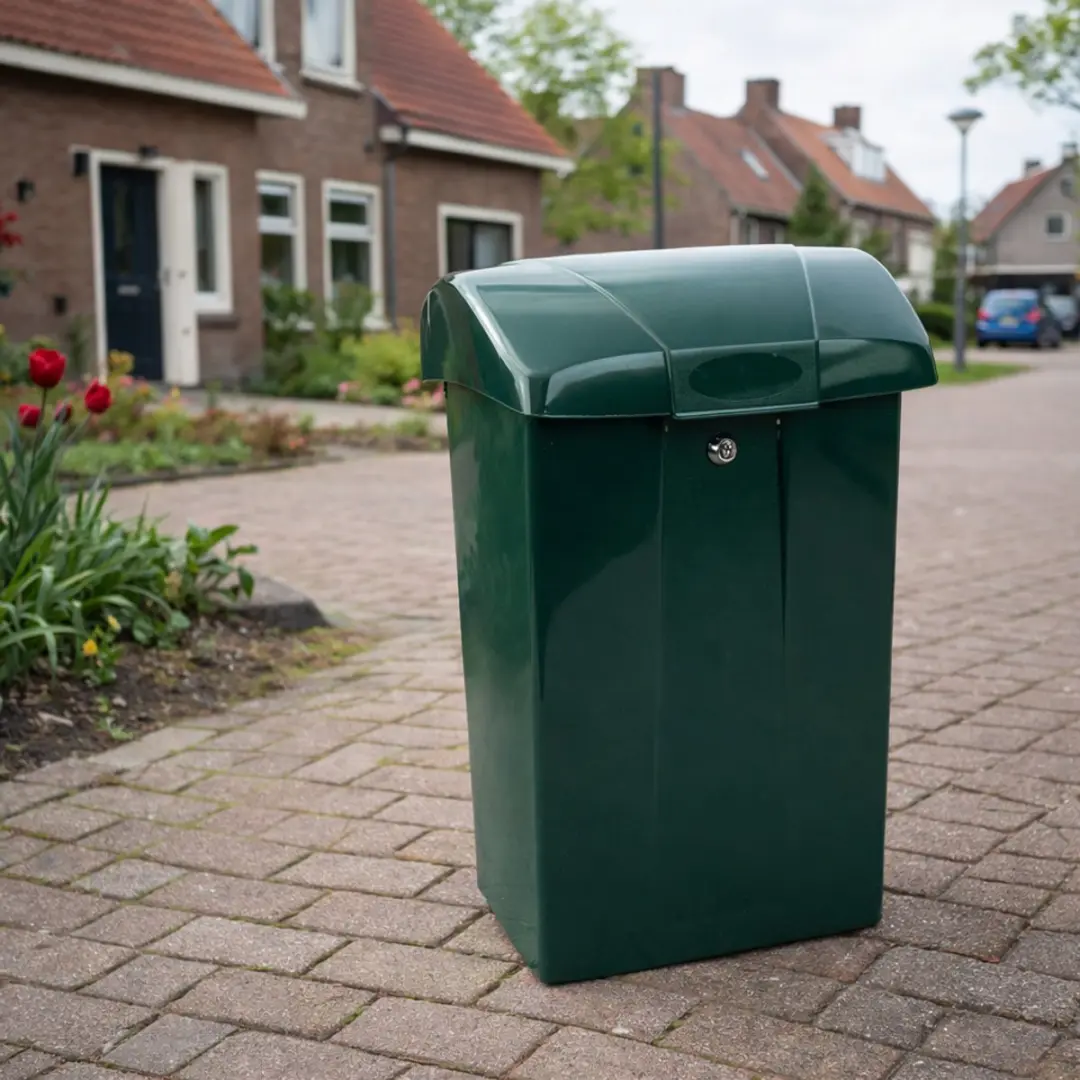 Talen Tools Tuilana Brievenbus PTT - Groen - Met slot
