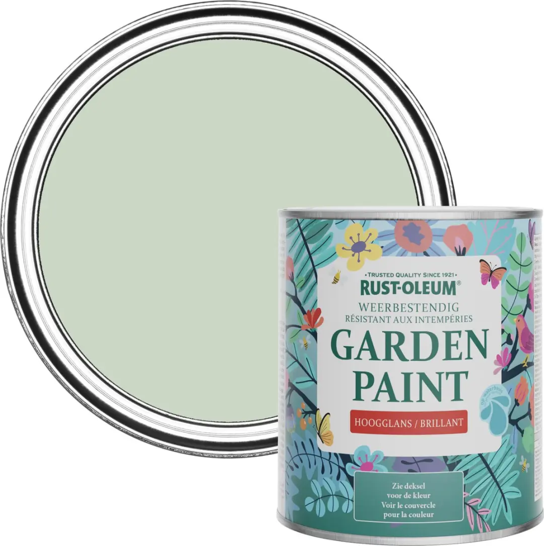 Rust-Oleum Groen Tuinverf Hoogglans 750ml
