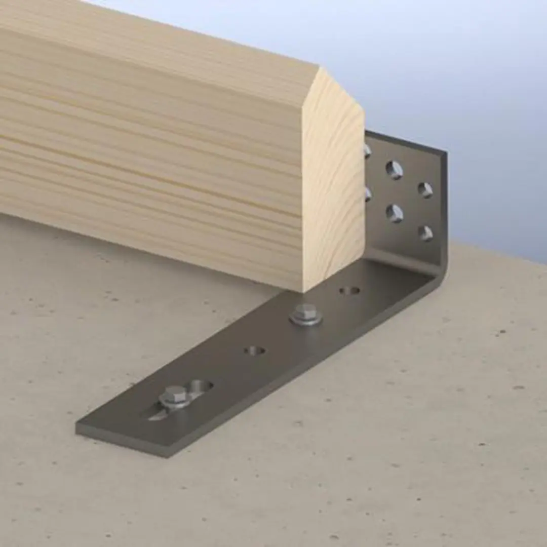 GB Muurplaathoek 70x725mm 70x8mm - 5 Stuks - Grijs