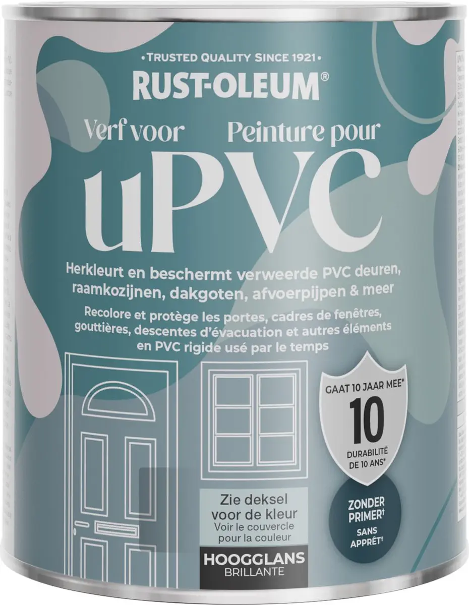 Rust-Oleum Oever Hoogglans Verf 750ml - Kunststof