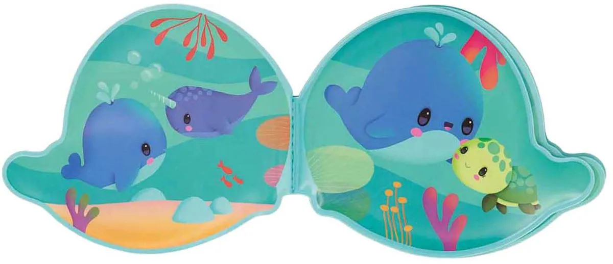 Janod Badboekje Walvis 370021 - Multikleur