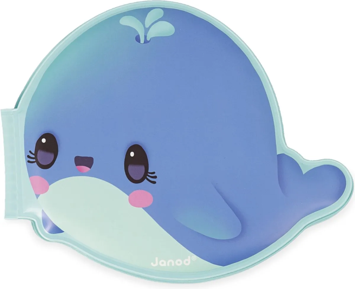 Janod Badboekje Walvis 370021 - Multikleur