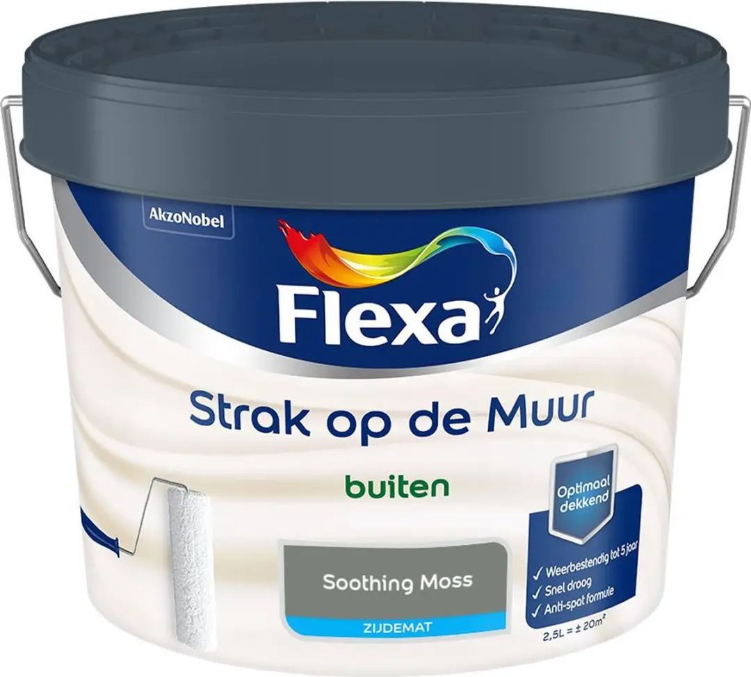 Flexa Mengverf Soothing Moss 2,5L